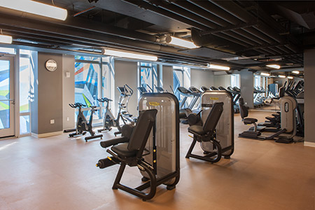 Fitness room - 1N4 Williamsburg New York