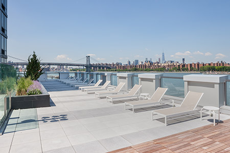 Pool area - 1N4 Williamsburg New York